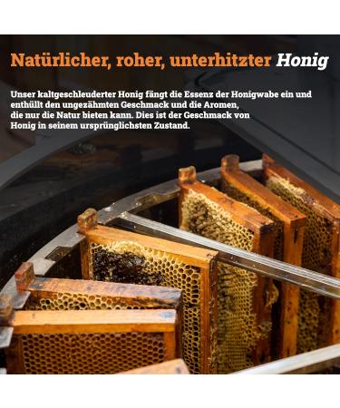 Pure Raw Linden Honey - 100% Natural Unfiltered Unheated | 1 kg | Premium Quality - Buy Online on GoSupps.com