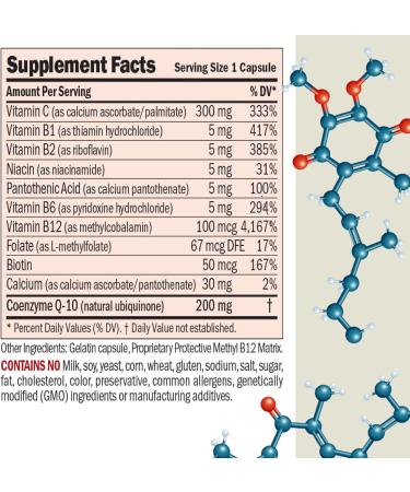 Andrew Lessman Coenzyme Q-10 200 mg | 60 Capsules for Energy Organ Support & Antioxidant | Easy to Swallow | International Shipping - Buy Online on GoSupps.com