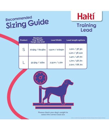HALTI Headcollar Size 3 & HALTI Training Lead Size Large Black - Bestselling Dog Head Harness and Dog Lead to Stop Puling on the Lead. Lightweight Adjustable and Easy to Use. Ideal for Medium Dogs. - Buy Online on GoSupps.com