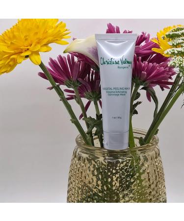 Christine Valmy Vegetal Peeling Enzyme Exfoliating Facial Mask - 1 oz | Purifying Gommage for All Skin Types - International Shipping Available - Buy Online on GoSupps.com