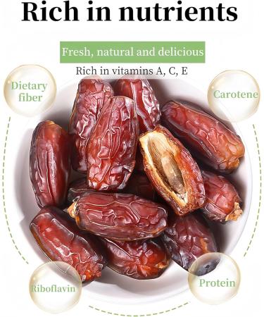 MKSDDF -250g of natural dates and fruit | Juicy and sweet | No added sugar or preservatives | Fluffy texture | Dried dates | Grown in the desert - Buy Online on GoSupps.com