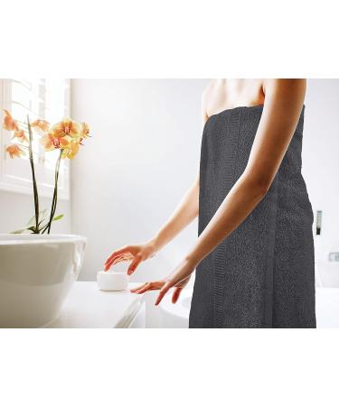 Utopia Towels - 2-Piece Luxurious Jumbo Bath Sheet Set - 600 GSM 100% Ring Spun Cotton - Highly Absorbent & Quick Dry - Extra Large 35 x 70 Inches - Super Soft Hotel Quality - Grey Color - Buy Online on GoSupps.com