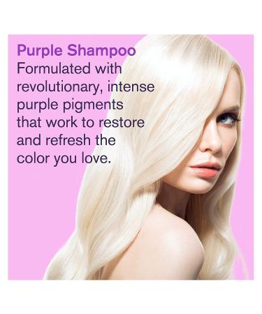Purple Shampoo for Blonde Hair - Eliminate Brassy Yellow Tones - Paraben & Sulfate-Free - Cruelty-Free & Vegan - 8 Fl Oz - Buy Online on GoSupps.com