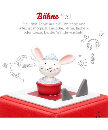 Buy Tonies Rabbit Hearing Figure for TonieBox | Engaging Stories & Music for Kids 3+ | 35 Min Playtime - Buy Online on GoSupps.com