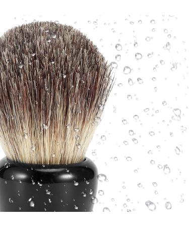 Alvinlite Portable Resin Beard Brush | Shaving Brush for Foam & Skin Massage - International Shipping - Buy Online on GoSupps.com
