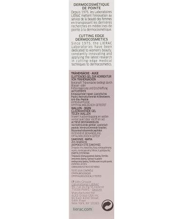 Lierac Dioptipoche Puffiness Corr. Smoothing Gel 15ml - Reduce Puffiness and Smooth Eye Contour - Buy Online on GoSupps.com