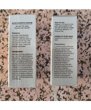 Hair Growth Serum - Fast Regrowth & Anti Hair Loss Oil for Dense Beautiful Hair | International Shipping - Buy Online on GoSupps.com