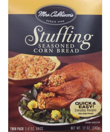 Mrs. Cubbison's CORN BREAD Stuffing 12oz. (4 Boxes) - Buy Online on GoSupps.com