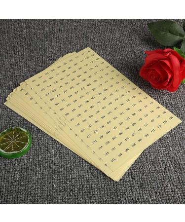 Waterproof Gel Polish Color Paper Labels - Durable & Transparent Stickers for Manicure Shops & Home Use (001-160) - Buy Online on GoSupps.com