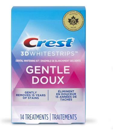 Crest 3D Whitestrips Gentle At-home Teeth Whitening Kit (14 Treatments) + Crest 3D White Brilliance Toothpaste and Whitening Gel 2 Step System Whitening Kit + Gel - Buy Online on GoSupps.com
