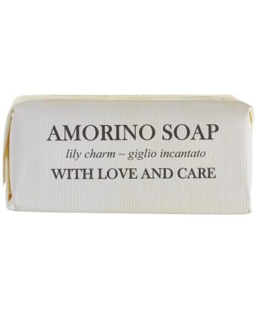 Nesti Dante Amorino Soap - Lily Charm 150g | Luxurious Italian Handmade Soap for All Skin Types | Shop Internationally - Buy Online on GoSupps.com