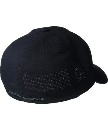 Under Armour Men's Iso-chill ArmourVent Fitted Baseball Cap - Black/Pitch Gray XL-XXL - Buy Online on GoSupps.com