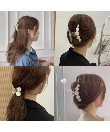 Agirlvct Large Grip Non-slip Hair Claw Clips - 4 Pack Mermaid Assortment - Buy Online on GoSupps.com