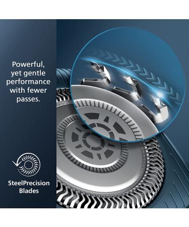 Philips Norelco Shaver 7800 with SenseIQ Technology - Rechargeable Wet & Dry Electric Shaver | Quick Clean Pod, Charging Stand, Travel Case & Pop-up Trimmer Included - Buy Online on GoSupps.com