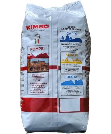 Caf en grains Kimbo Pompei 1 kg - Buy Online on GoSupps.com