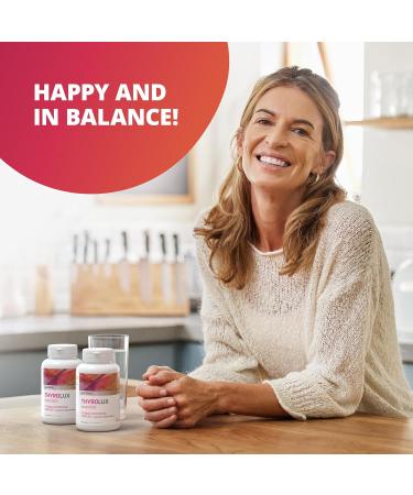 Plant-Based Thyroid Supplement - 180 Capsules for 180 Days with Iodine, Selenium, L-Tyrosine, Zinc, and Manganese by Sensilab ThyroLux - Buy Online on GoSupps.com