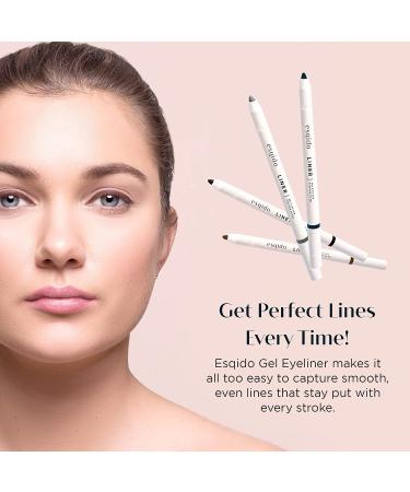 Esqido Water Resistant Gel Pencil Eyeliner in Black - Long-lasting and Smudge-proof - Buy Online on GoSupps.com