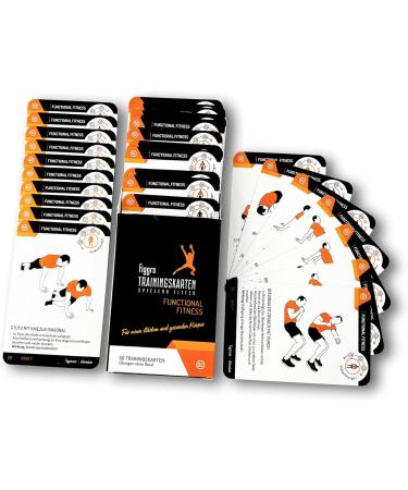 FIGGRS Functional Fitness: 57 Training Tickets & 50 Bodyweight Exercises for Men & Women - Build Dynamic Muscles Anytime Anywhere - Buy Online on GoSupps.com