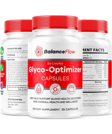 Balance Flow Glyco Optimizer Balance Flow Balance Flow Glycol Optimizer Supplement BalanceFlow Support Capsules Balance Flow Blood Support Advanced Formula 30 Capsules for 1 Month - Buy Online on GoSupps.com