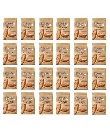 VOGLIA DI PUGLIA Mulino Bianco Wholemeal Granetti Without Preservatives 24 Pieces 280 Grams