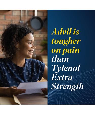 Advil Liqui-Gels Pain Reliever: Ibuprofen 200mg for Headache, Backache, Menstrual & Joint Pain - 80 Capsules - Buy Online on GoSupps.com