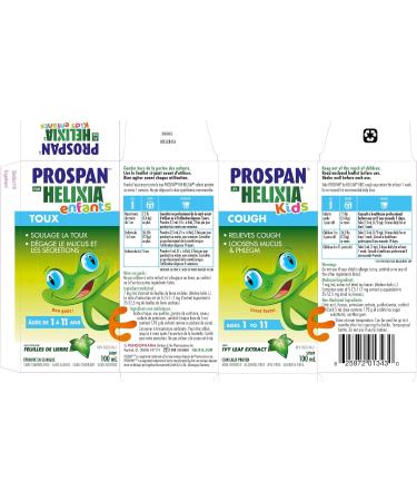 Helixia Prospan Children Cough Syrup 100ml - Effective Relief for Kids' Coughs - Buy Online on GoSupps.com