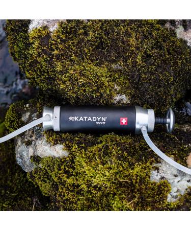 Buy Katadyn 2010000 Water Filter Pocket Filter - Portable Reliable Water Purification for Travel & Hiking | International Shipping Available - Buy Online on GoSupps.com