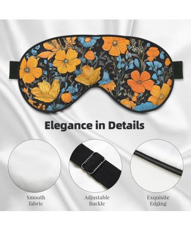 Sleep Mask Eye Covers for Men & Women - Reusable Soft Blackout Masks for Better Sleep Travel & Camping - Hippie Pattern Gifts - Buy Online on GoSupps.com