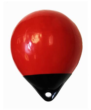 KUFA Red/Black 12 Diameter (inflated Size: 12" x 15") Mark Buoy Mooring Buoy Anchor Lift Buoy A30