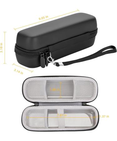 Stukcae Toothbrush Travel Case for Oral-B Pro Series | Hard Shell Portable Electric Toothbrush Protector with Waterproof Lining & Accessory Pocket - Buy Online on GoSupps.com