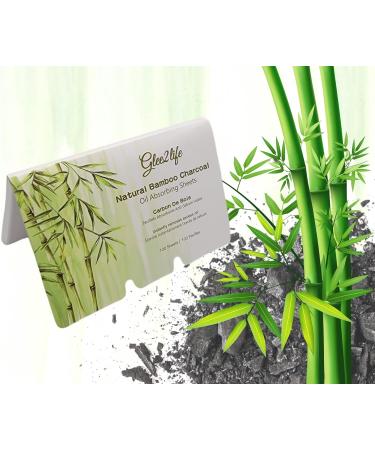 Natural Bamboo Charcoal Oil Absorbing Sheets Glee2life (100 Count) 1 count (Pack of 1) - Buy Online on GoSupps.com