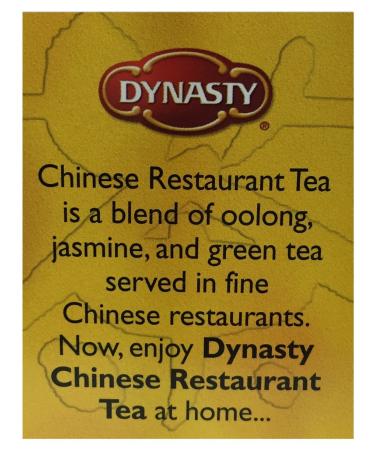 Dynasty 100% Natural Tea - 16 Individual Bags per Pack, Chinese Restaurant 16 Count (Pack of 6) - Buy Online on GoSupps.com