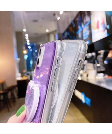 Magon Crystal Glitter Case for Xiaomi Mi 10T Pro - Slim Clear Sparkle Phone Cover with Mirror Stand Holder - Buy Online on GoSupps.com