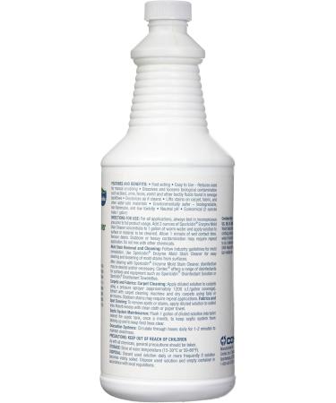 Groom Industries Sporicidin Enzyme Mold Cleaner 32oz - Best Household Cleaner for Mold Removal | Buy Internationally - Buy Online on GoSupps.com