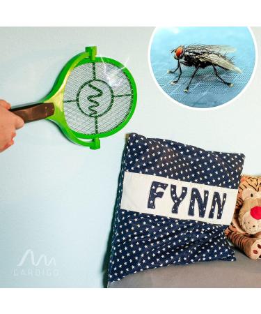 Gardigo Flying Gossip - 2 Set Electric Fly Clap with 90 Swiveling Head | Simple Insect Catch for Blankets Windows & Walls | Effective Insect Shredder - Buy Online on GoSupps.com