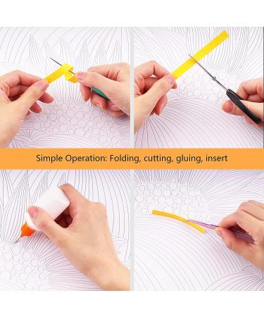 Uniquilling Paper Quilling Kit for Adults - Pumpkins DIY Quilling Tools - Home Wall Art Decor - Best Gift for Beginners - Buy Online on GoSupps.com