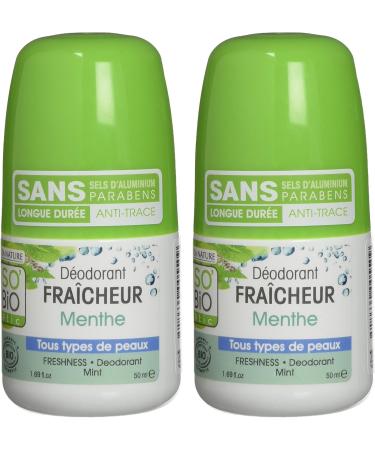 So'bio tic Fresh Mint 50 ml - Pack of 2 - Buy Online on GoSupps.com
