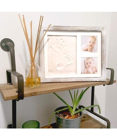 Baby Handprint & Footprint Kit - Driftwood Grey | 3 Month Old Must-Have | Baby Keepsake Gift - Buy Online on GoSupps.com