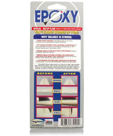 SOLAREZ UV Cure Epoxy Ding Resin 1 oz Tube - Repair Kit for SUP Paddleboards & Surfboards - Buy Online on GoSupps.com