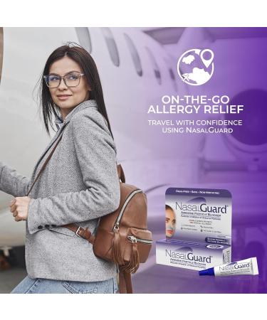 Allergy Relief Nasal Gel | Drug-Free Allergen Blocker for Pollen Travel & More | 6-Pack (3g) - Over 150 Uses - Buy Online on GoSupps.com