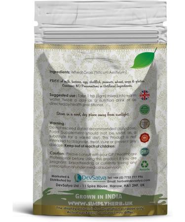 Wheat Grass Powder (100 Gram) 100.00 g (Pack of 1) - Buy Online on GoSupps.com