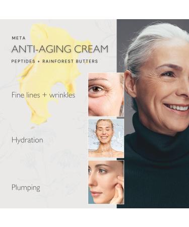 JustUs Skincare, Advanced Day & Night Face Cream for Mature Skin, Deeply Hydrates, Firms & Smooths Visible Signs of Aging, with Peptides and Bacuri 50ml / 1.67 oz - Buy Online on GoSupps.com