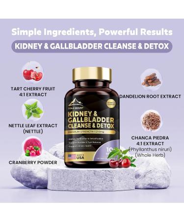 Magnesium Potassium Vitamin D3 K2 10000IU Supplement and Kidney & Gallbladder Cleanse Detox & Repair Supplement - Buy Online on GoSupps.com