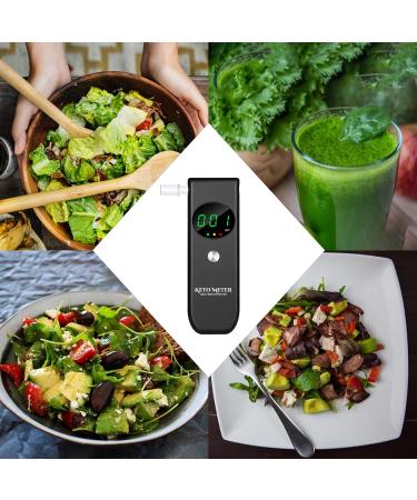 Ketone Breath Analyzer - Upgraded Keto Meter | Professional Diet & Fitness Tracker | Persona Ketosis Tester with 10 Mouthpieces - Monitor Keto Status - Buy Online on GoSupps.com