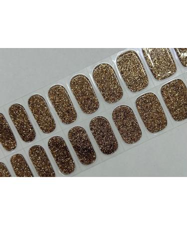 Zaubern gel4Home - UV Nail Foils Gel Nail Wraps & Semi-Cured Gel Nails in Brownie - Shop Now for Best International Shipping! - Buy Online on GoSupps.com