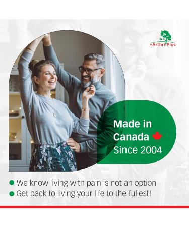 ARTHRI-PLUS Natural Pain Relief Extra Strength Analgesic Cream - Long Lasting Topical Pain Reliever - Backache Headache Arthritis Muscle and Joint Relief (Pack of 1-100 g) 100 g (Pack of 1) - Buy Online on GoSupps.com