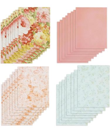 Floral Card Making Kit: 32 Blank Cards, Envelopes, Washi Tape, Stickers, Ephemera & Gift Tags | DIY Greeting Cards Supplies - Buy Online on GoSupps.com