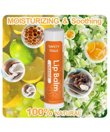 20 Pack Natural Lip Balm Bulk with Vitamin E and Coconut Oil Valentine's Best Choice - Moisturizing Soothing and Repairing Dry and Chapped Lips - 10 Flavors - Non-GMO 1 Count (Pack of 20) - Buy Online on GoSupps.com