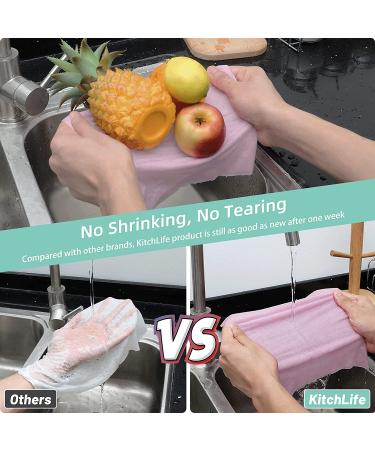 KitchLife Reusable Bamboo Paper Towels - 4 Months Supply - Blue - Eco-Friendly Sustainable Gift - Buy Online on GoSupps.com
