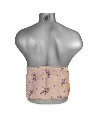 Cherry core pillow.Belt with Velcro fastener - approx. 135cm - 7 chamber.Heat cushions back heating belt XXL grain pillow - country house style romance cherry kernels